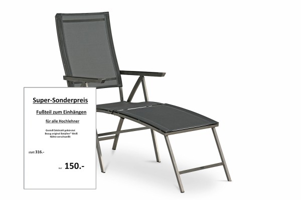Fußteil zum Einhängen Batyline Weiss