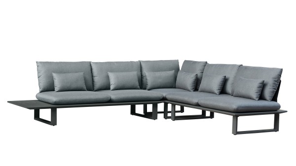 Loungegruppe ARGON | Edelstahl Anthrazit