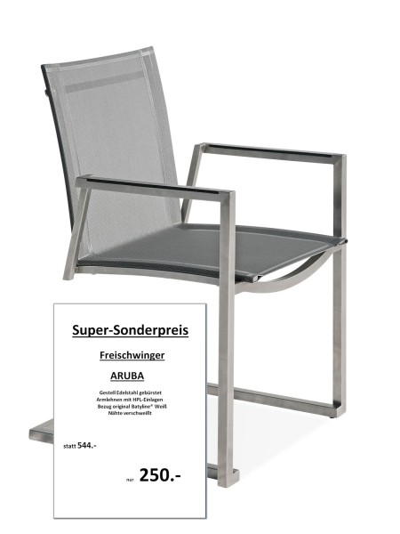 Freischwinger ARUBA HPL - Batyline Weiss