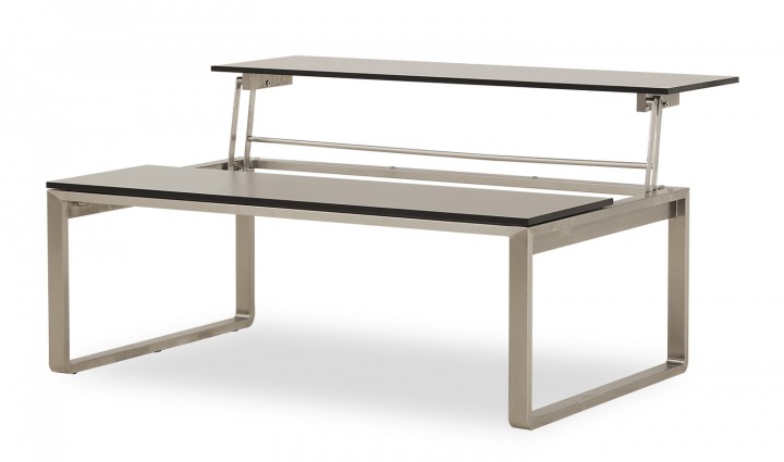 verstellbarer Couchtisch TRINIDAD innovative Materialien verstellbarer Couchtisch TRINIDAD innovative Materialien